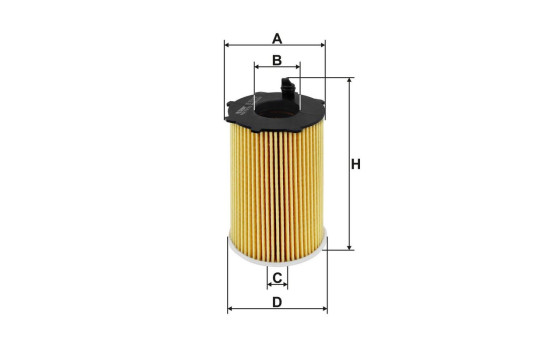 Oljefilter OE 674/10 Filtron, bild 2
