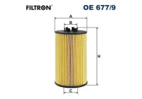 Oljefilter OE 677/9 Filtron