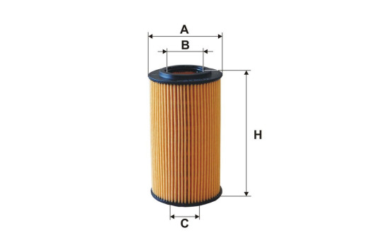 Oljefilter OE 677 Filtron, bild 2