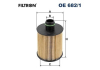 Oljefilter OE 682/1 Filtron