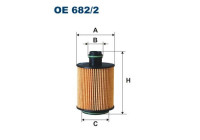 Oljefilter OE 682/2 Filtron