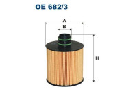 Oljefilter OE 682/3 Filtron