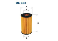 Oljefilter OE 683 Filtron