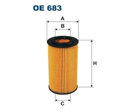 Oljefilter OE 683 Filtron