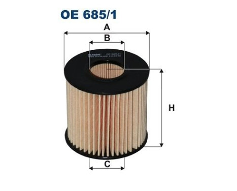 Oljefilter OE 685/1 Filtron