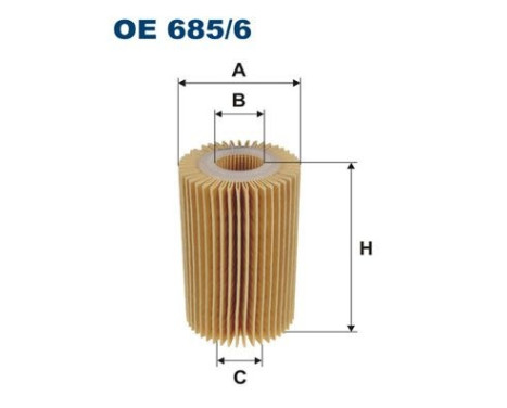 Oljefilter OE 685/6 Filtron