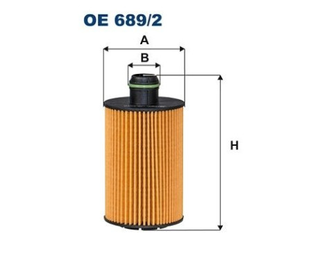 Oljefilter OE 689/2 Filtron