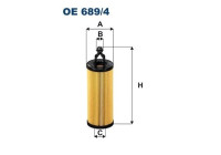 Oljefilter OE 689/4 Filtron