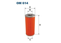 Oljefilter OM 614 Filtron
