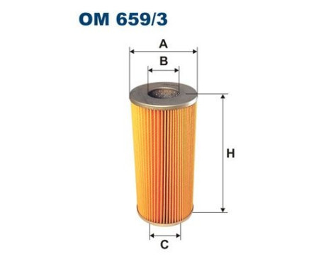 Oljefilter OM 659/3 Filtron