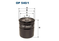 Oljefilter OP 540/1 Filtron