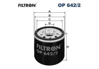 Oljefilter OP 642/2 Filtron