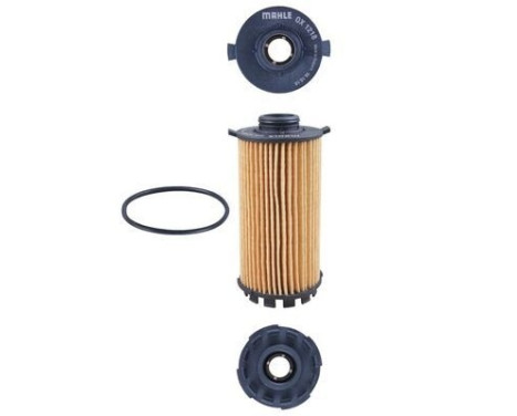 oljefilter OX 1218D Mahle, bild 2
