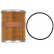 Oljefilter OX 125D Mahle