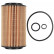 Oljefilter OX 153D3 Mahle