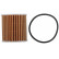 Oljefilter OX 346D Mahle