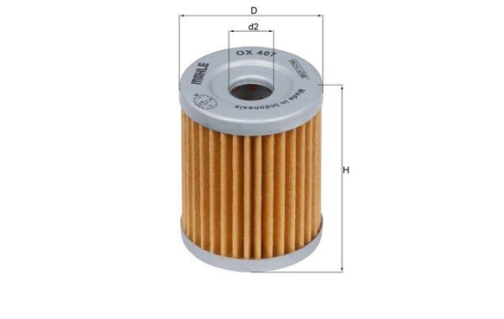 Oljefilter OX 407 Mahle, bild 4