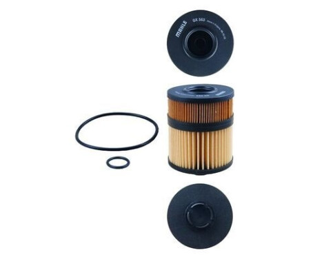Oljefilter OX 563D Mahle, bild 2