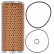 Oljefilter OX 92D Mahle