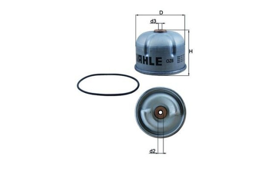 Oljefilter OZ 6D Mahle, bild 2