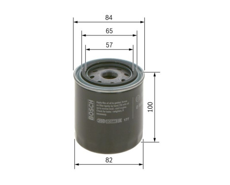 Oljefilter P2023 Bosch, bild 9