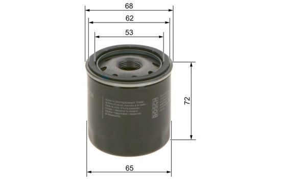 Oljefilter P2028 Bosch, bild 7