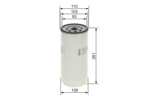 Oljefilter P3077 Bosch, bild 5