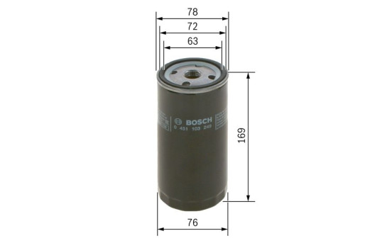 Oljefilter P3249 Bosch, bild 5