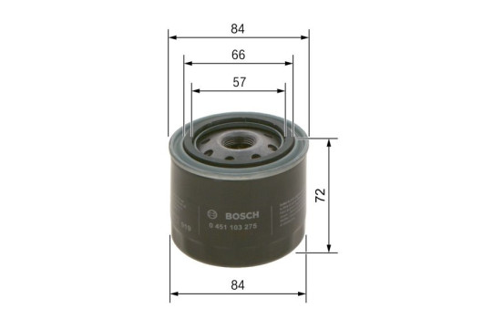 Oljefilter P3275 Bosch, bild 6