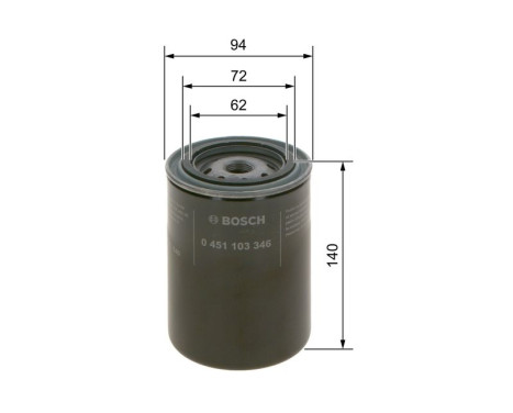 Oljefilter P3346 Bosch, bild 8