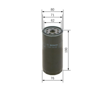 Oljefilter P3348 Bosch, bild 5
