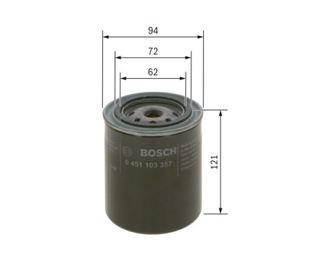Oljefilter P3357 Bosch, bild 7