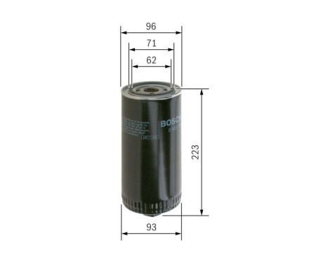 Oljefilter P4015 Bosch, bild 5