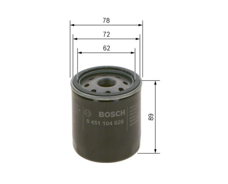 Oljefilter P4026 Bosch, bild 7