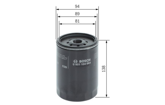 Oljefilter P4064 Bosch, bild 7