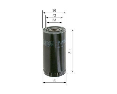 Oljefilter P5067 Bosch, bild 5