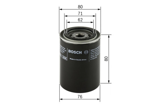 Oljefilter P7005 Bosch, bild 7