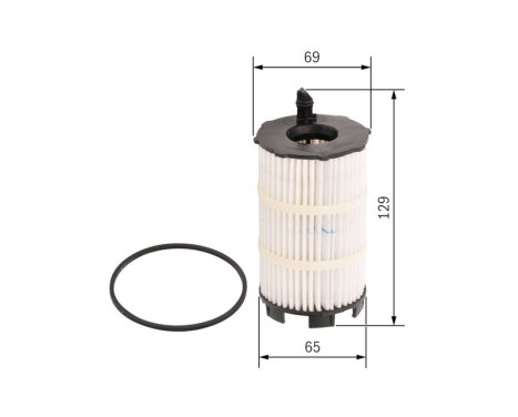 Oljefilter P7011 Bosch, bild 2