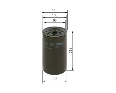 Oljefilter P7049 Bosch