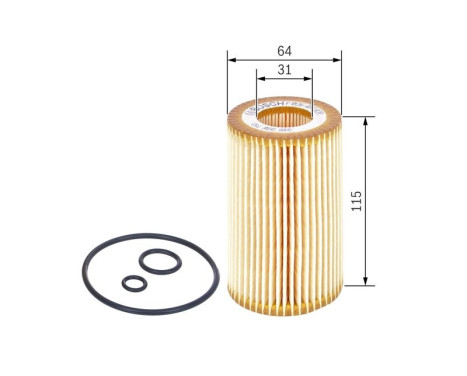 Oljefilter P7070 Bosch, bild 2