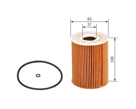 Oljefilter P7076 Bosch, bild 6