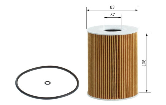 Oljefilter P7076 Bosch, bild 6