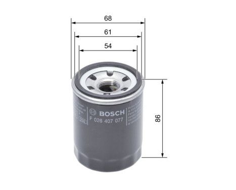 Oljefilter P7077 Bosch, bild 8