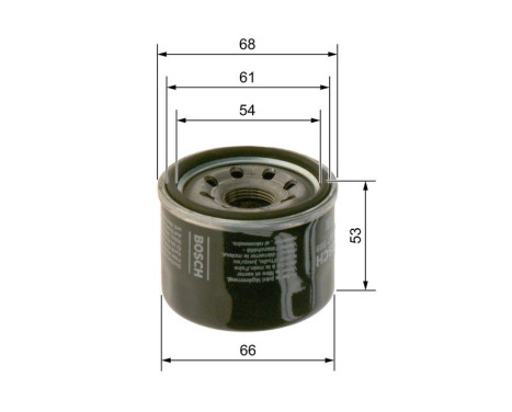 Oljefilter P7089 Bosch, bild 7