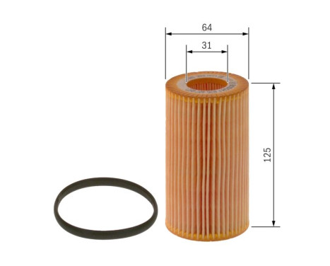 Oljefilter P7097 Bosch, bild 6