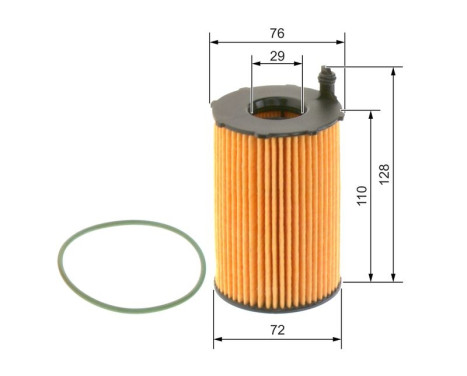 Oljefilter P7122 Bosch, bild 6