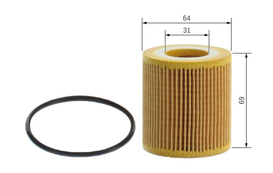 Oljefilter P7177 Bosch, bild 6