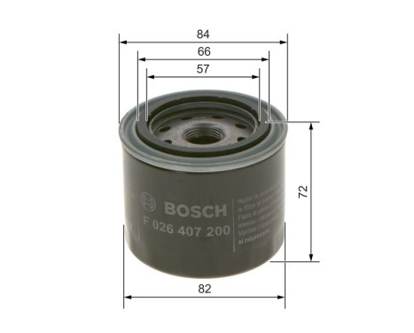 Oljefilter P7200 Bosch, bild 6
