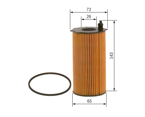Oljefilter P7207 Bosch, bild 7