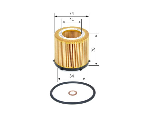 Oljefilter P7228 Bosch